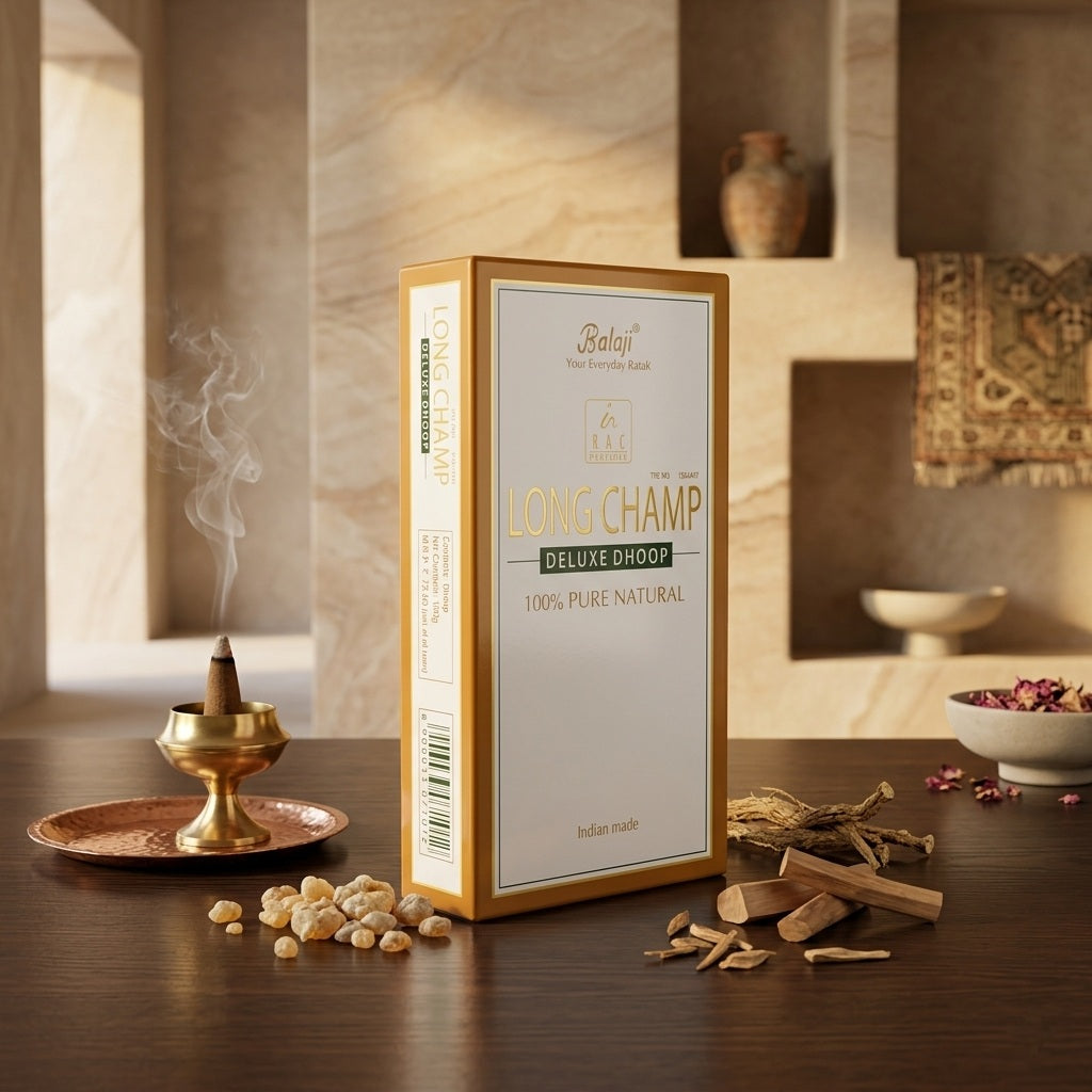 Long champ - Deluxe wet dhoop by Balaji Agarbatti