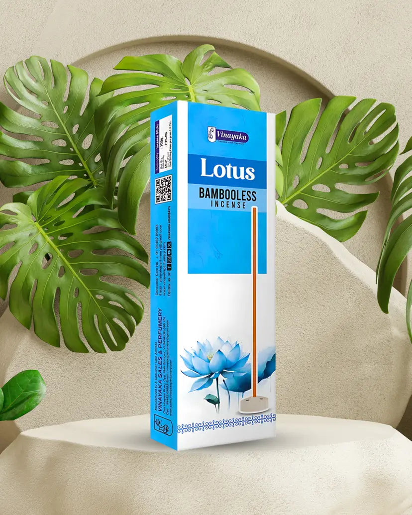 Lotus Bambooless Incense by Vinayaka