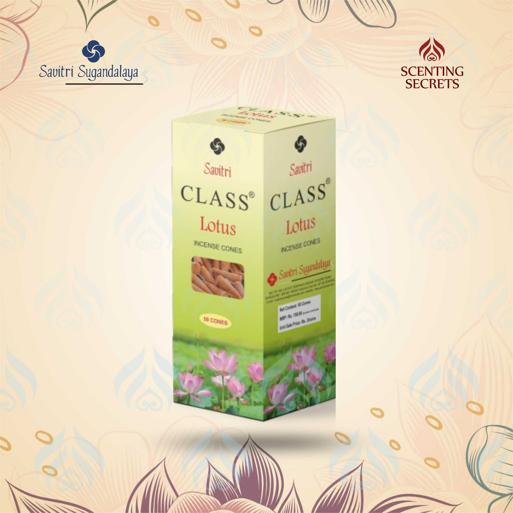 Lotus Incense Cones | Class Collection | Savitri Sugandalaya