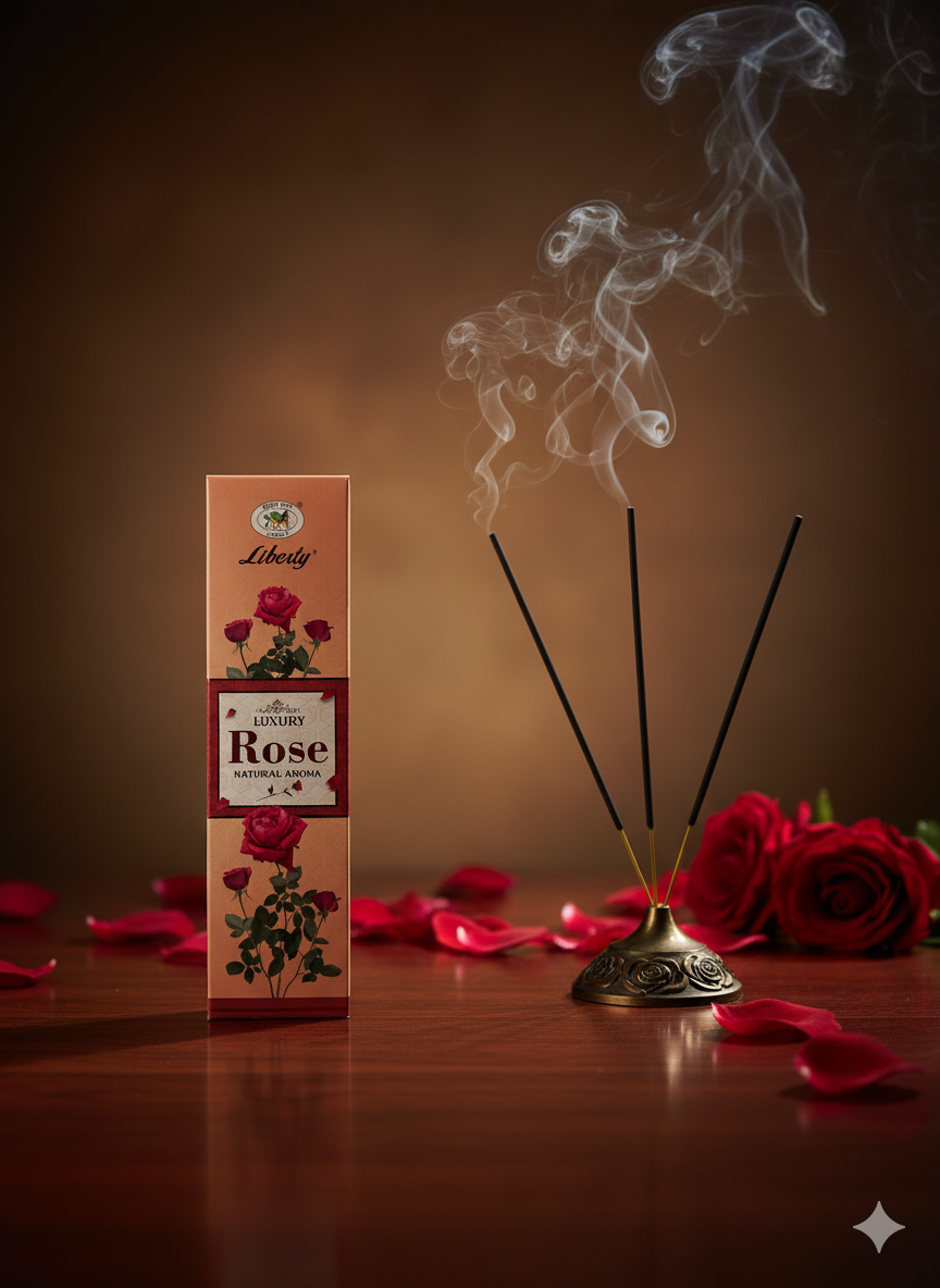 Luxury Rose - Incense Sticks by Liberty