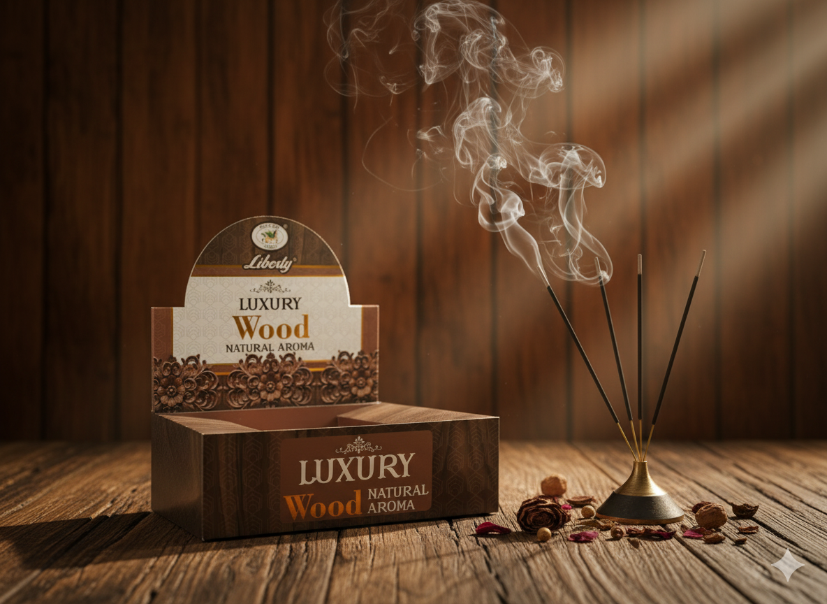 Luxury Wood - Incense Sticks by Liberty