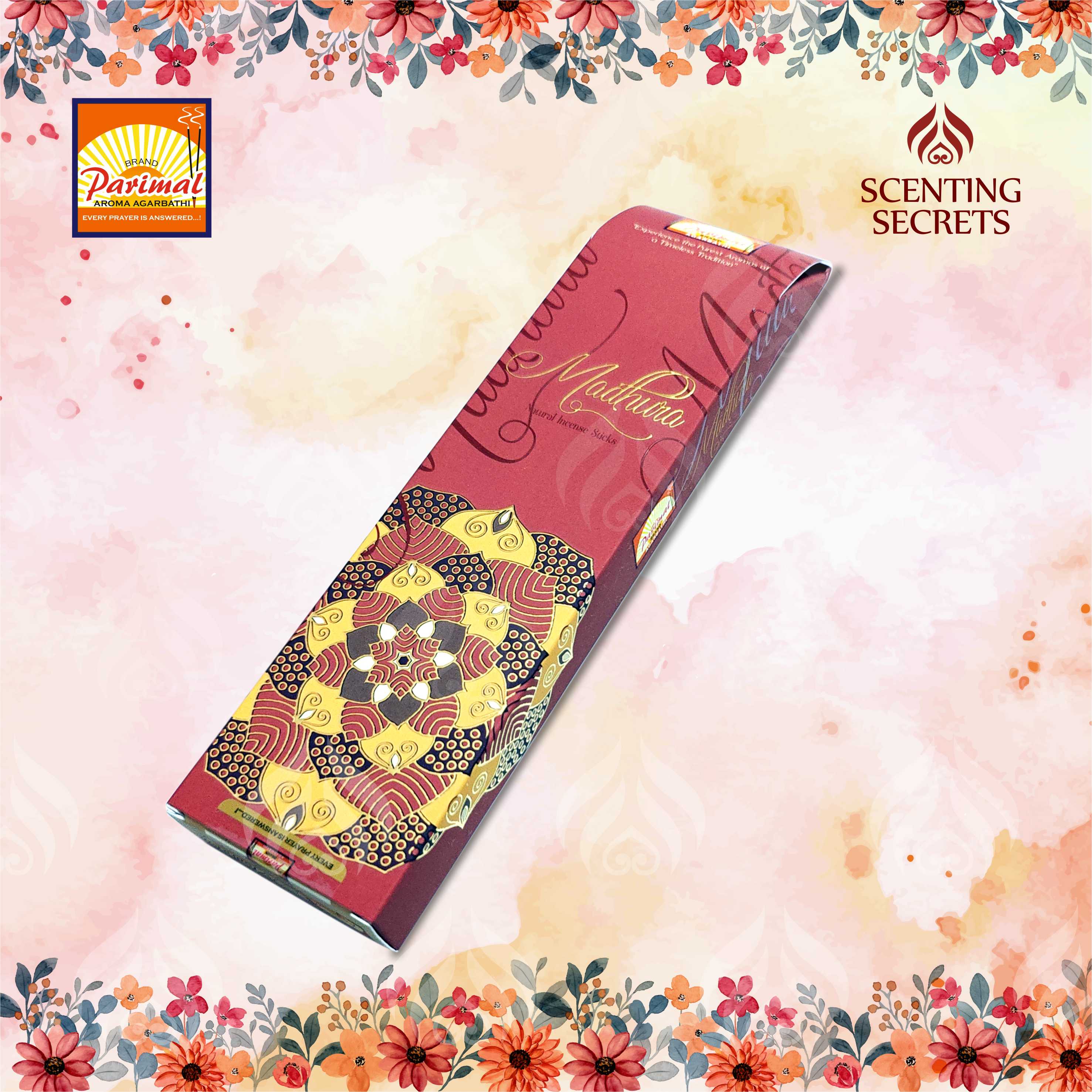 Madhura : मधुरा -  Natural Incense sticks by Parimal Mandir