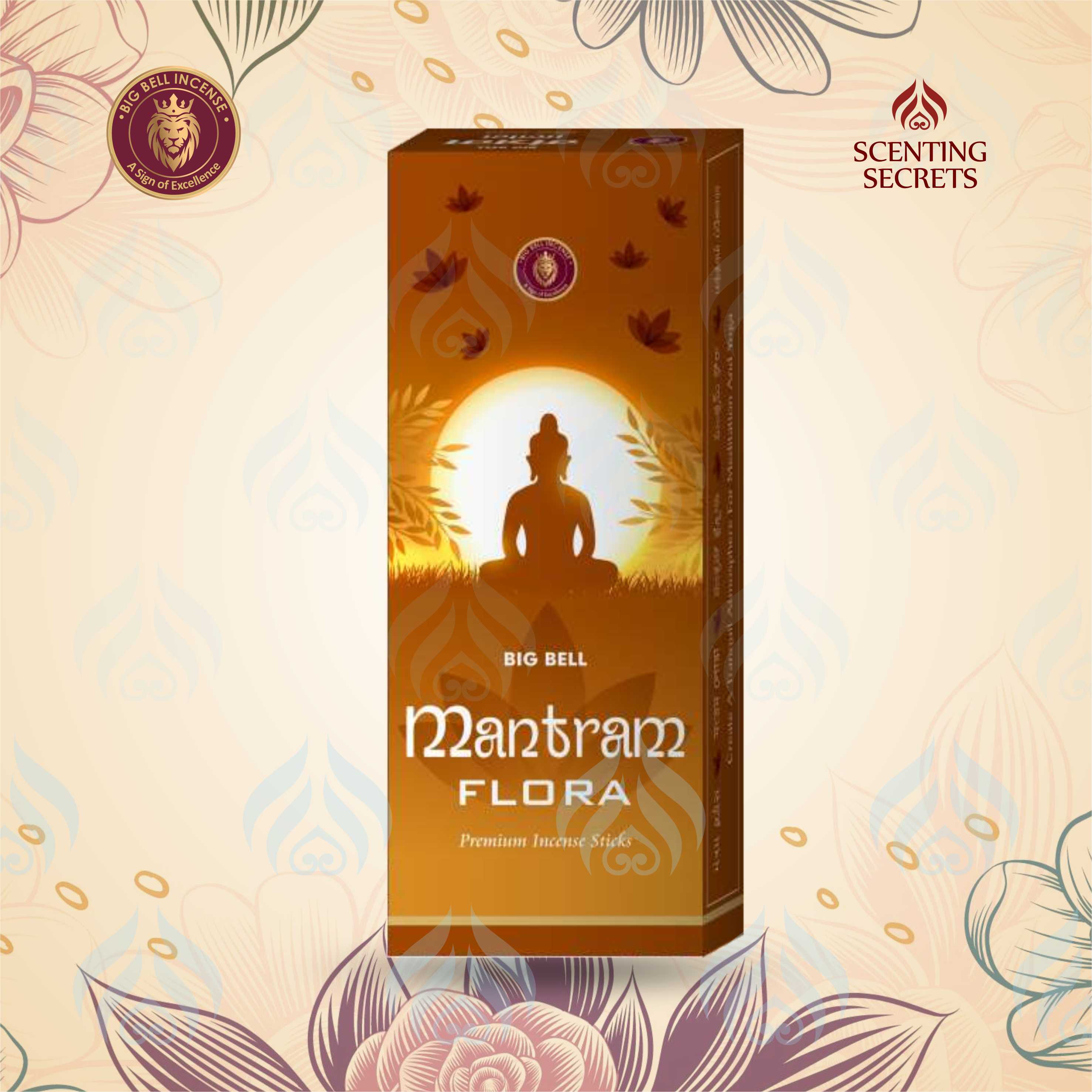 Mantram Flora Premium Incense Sticks by Big Bell Incense