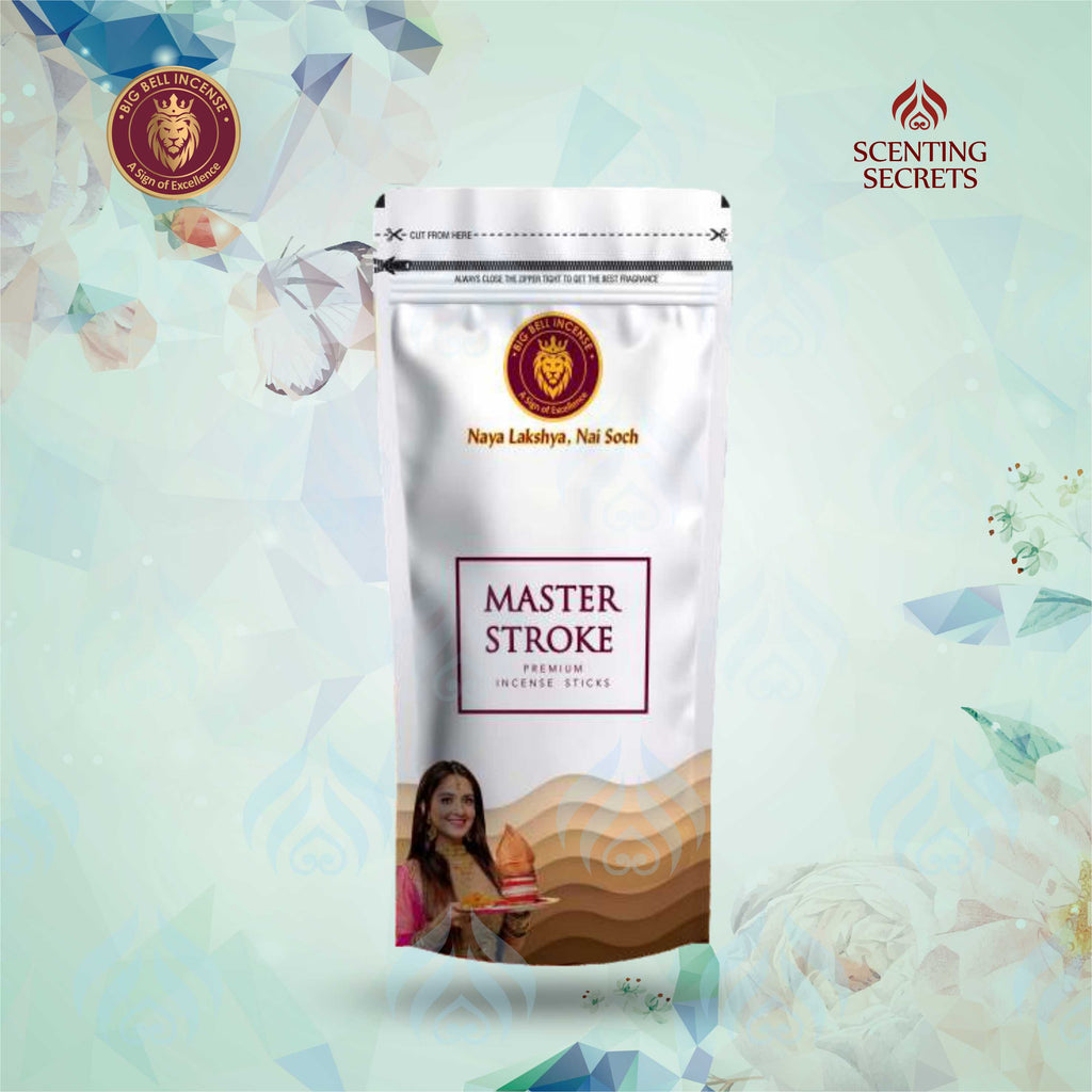 Master Stroke Incense Sticks by Big Bell Incense