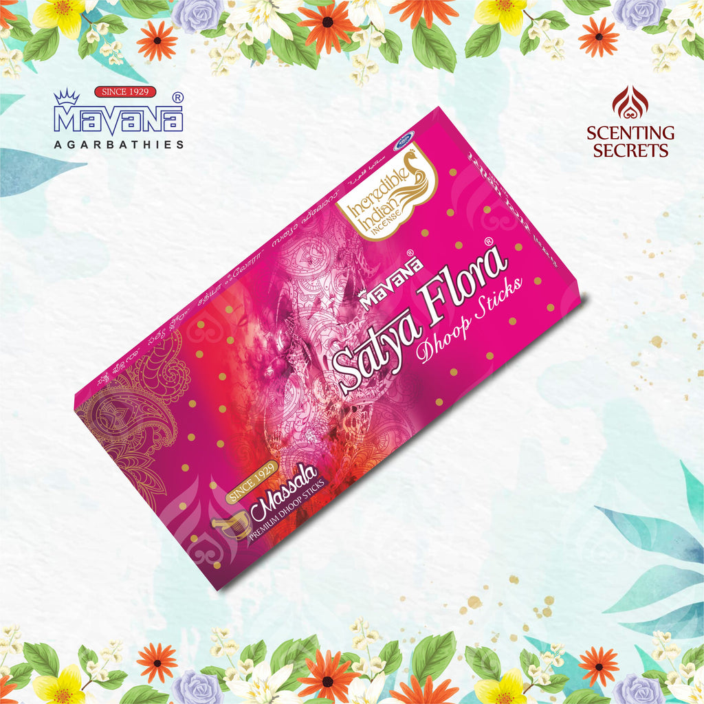 Mavana Satya Flora Premium Dhoop sticks