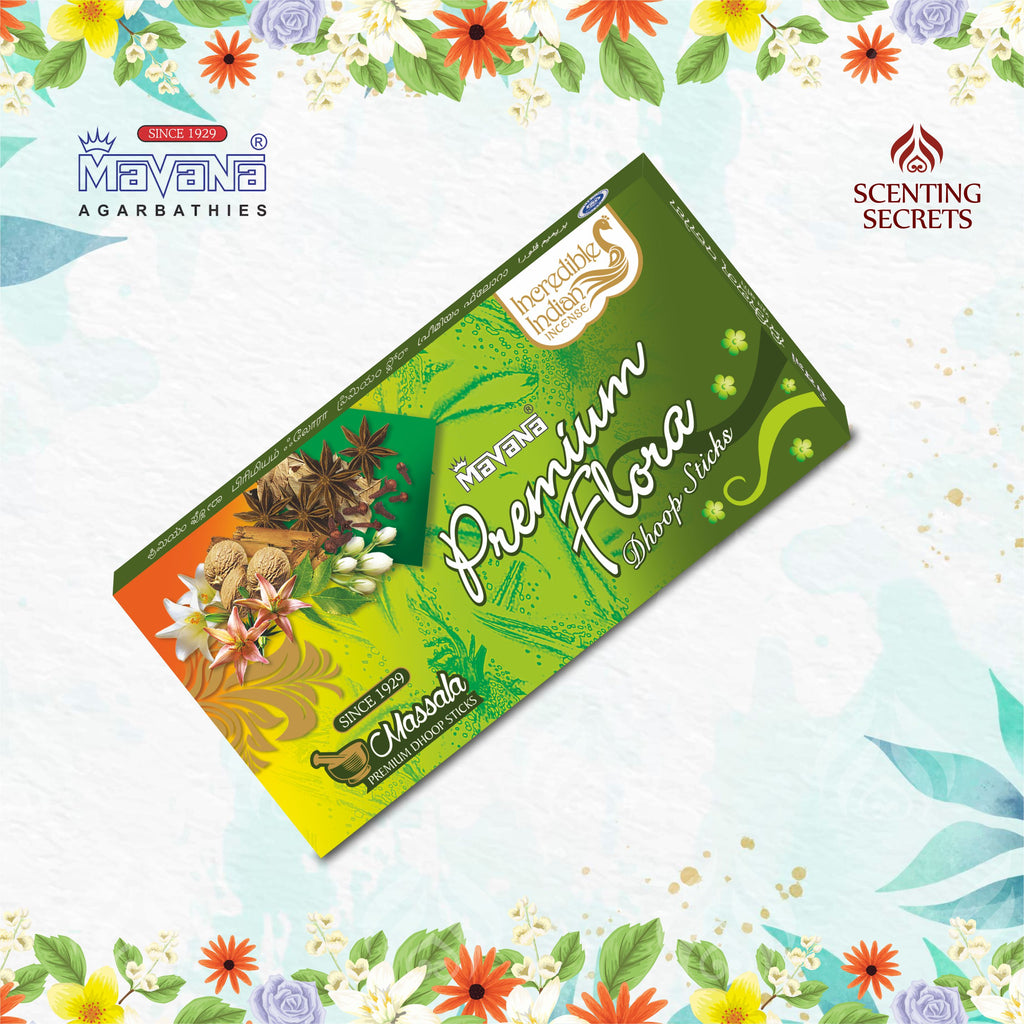 Mavana Premium Flora Dhoop sticks