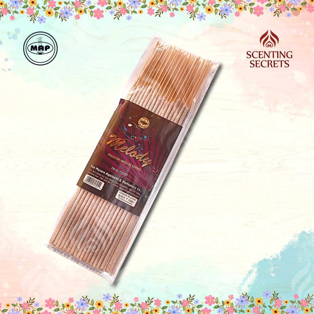 Melody Premium incense sticks by The Mysore Agarbatti & Perfumery Co