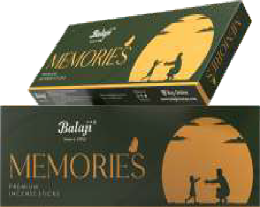 Balaji Agarbatti | Memories | Natural flora incense sticks