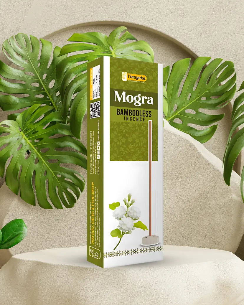 Mogra Bambooless Incense by Vinayaka
