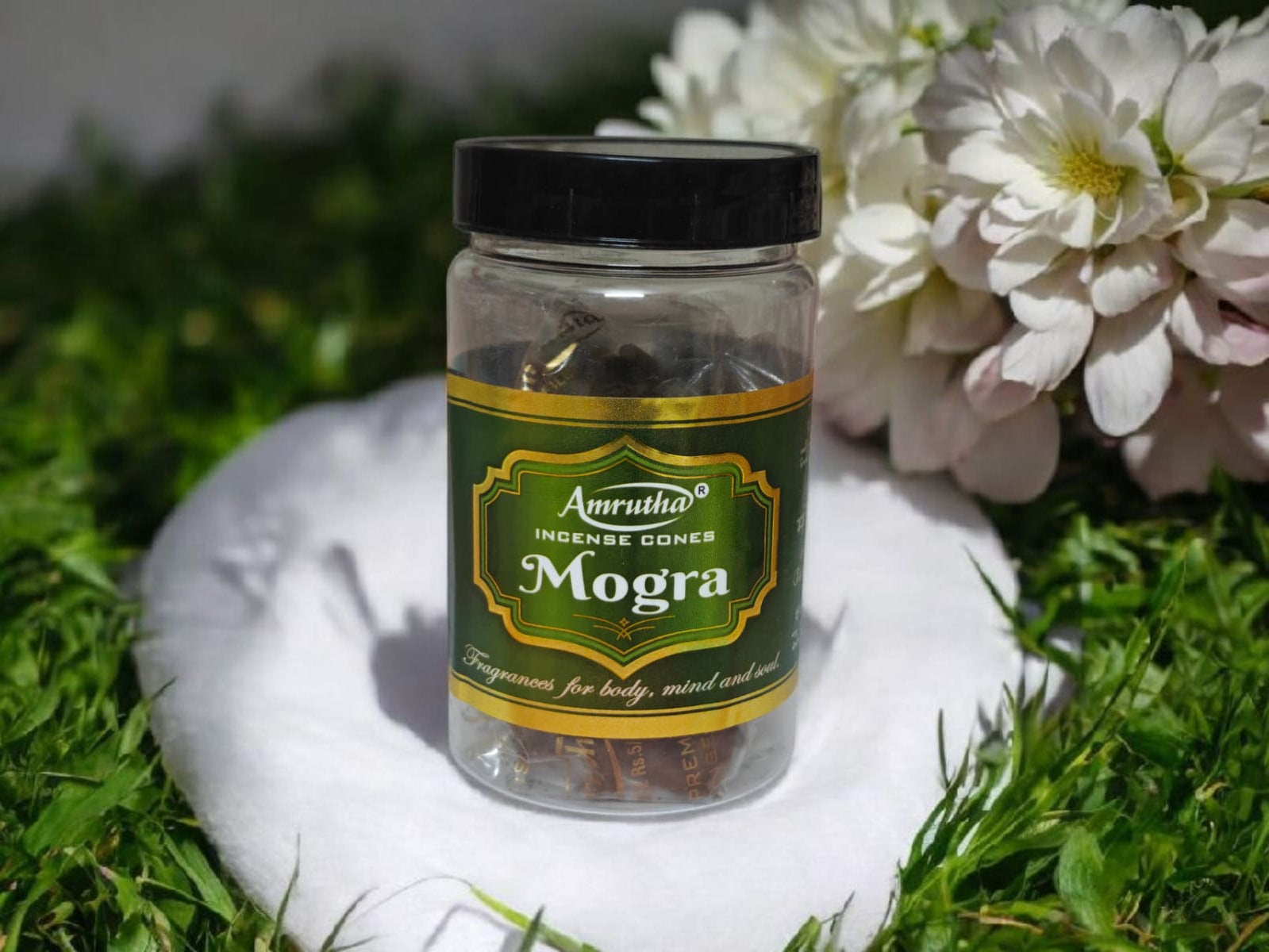 Amrutha Aromatics | Mogra | Premium Cones