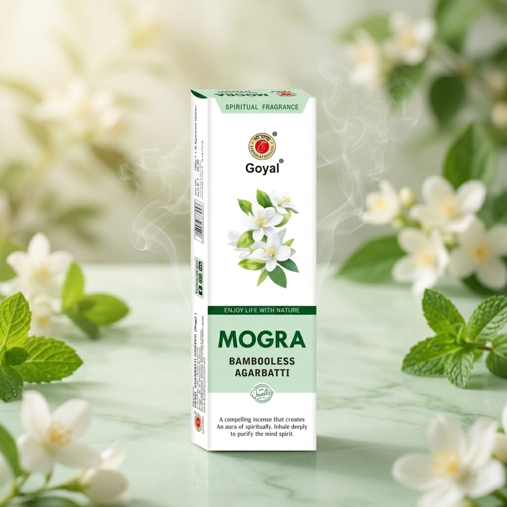 Goyal Agarbatti | Mogra | Bambooless Incense sticks
