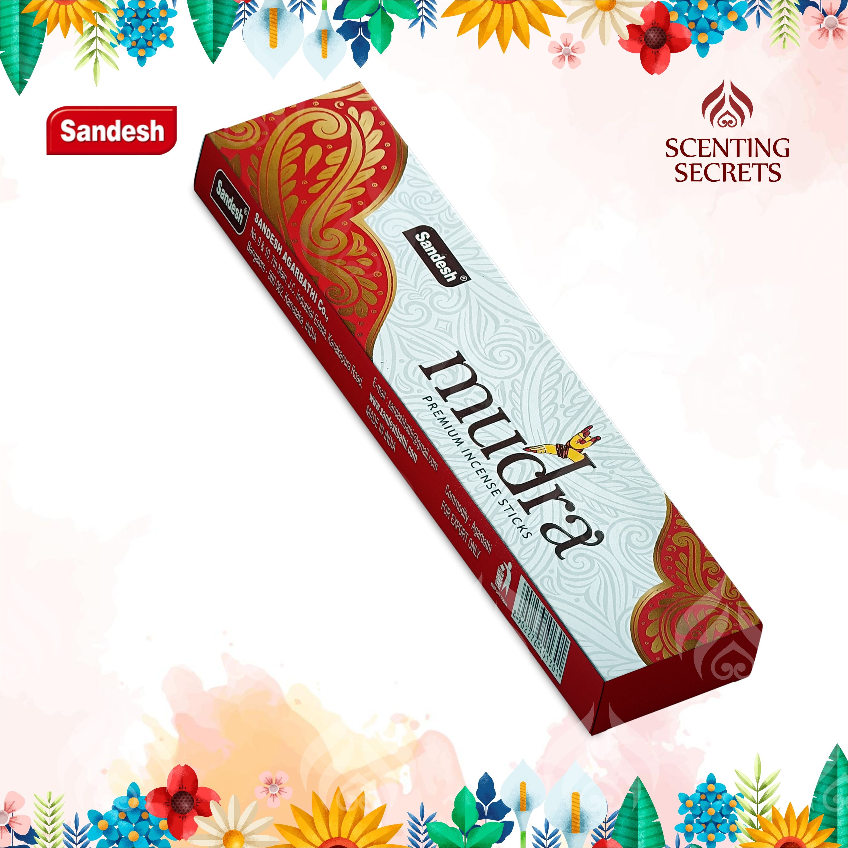 Mudra Premium Incense sticks by Sandesh Agarbathi Co