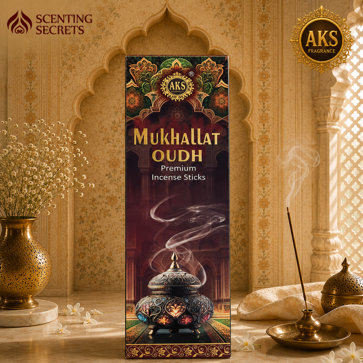 Mukhallat Oudh |  A K S fragrance | Luxury Incense sticks