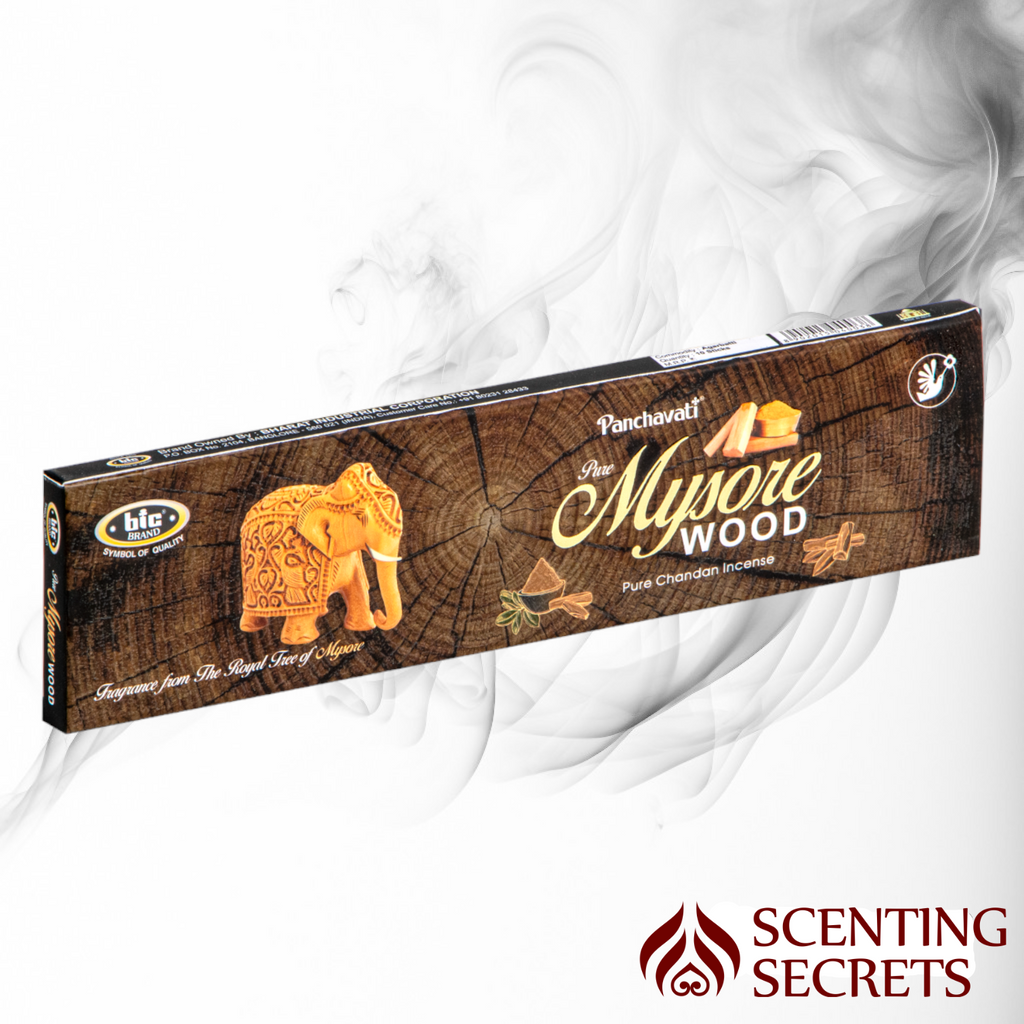 Pure Mysore Wood Pure Chandan Incense sticks by BIC Panchavati