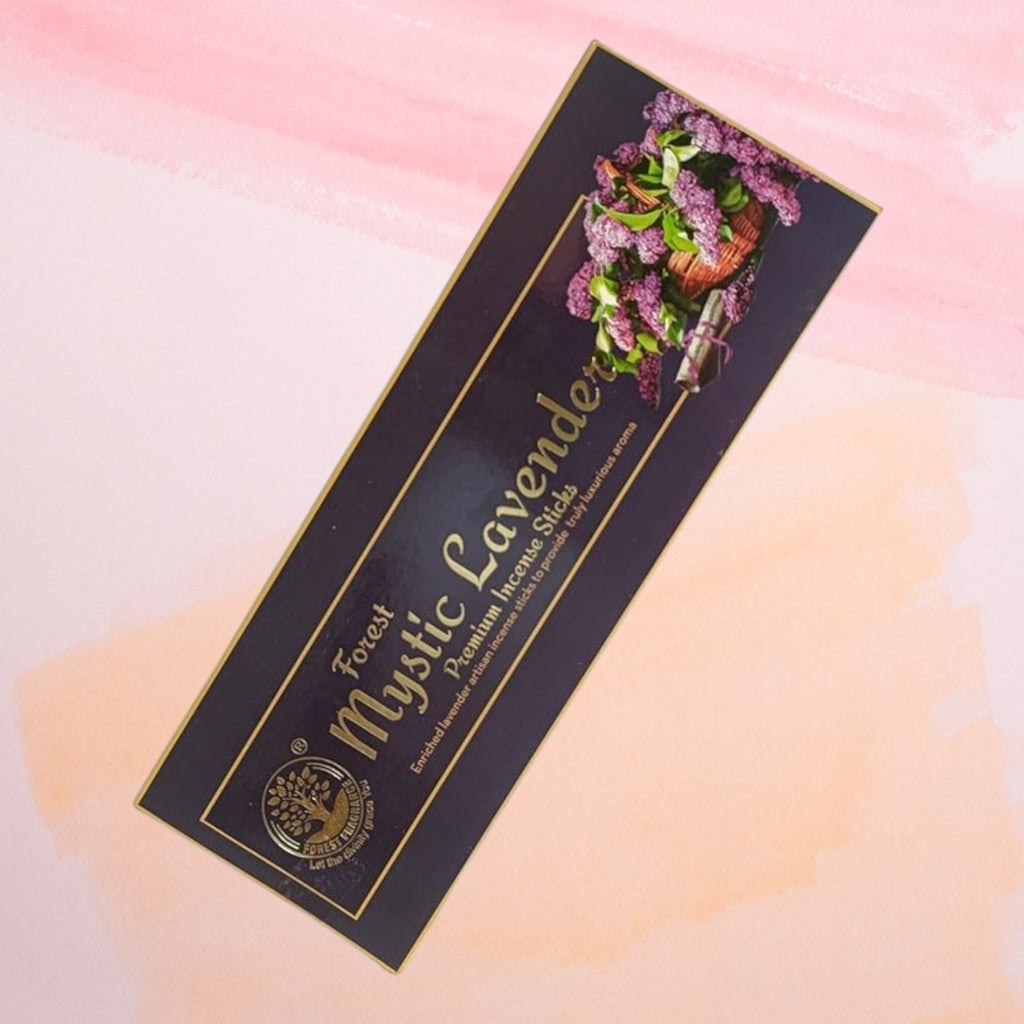 Mystic Lavender Premium Incense sticks by Forest Fragrance