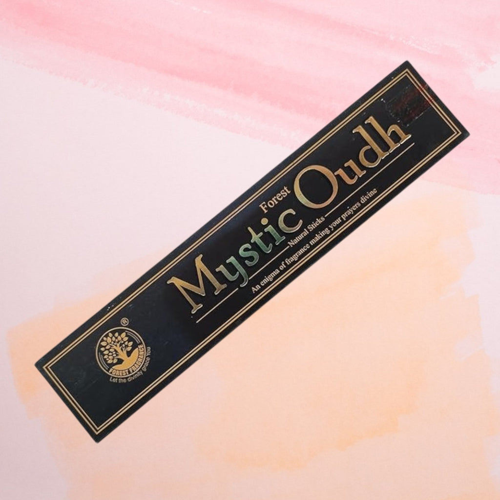 Forest Mystic Oudh Natural Incense sticks by Forest Fragrance