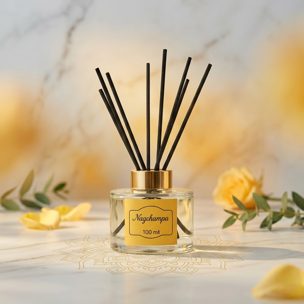 Nag Champa Reed diffuser by Veda & Co