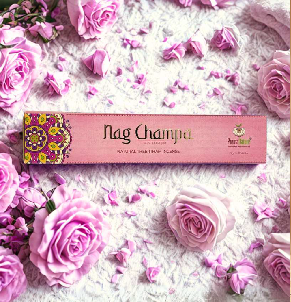 Nag Champa Rose | Nag Champa Collection | Incense sticks by PremaNature