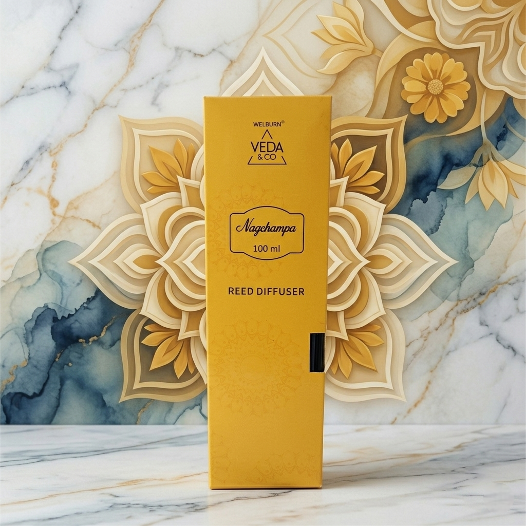 Nag Champa Reed diffuser by Veda & Co