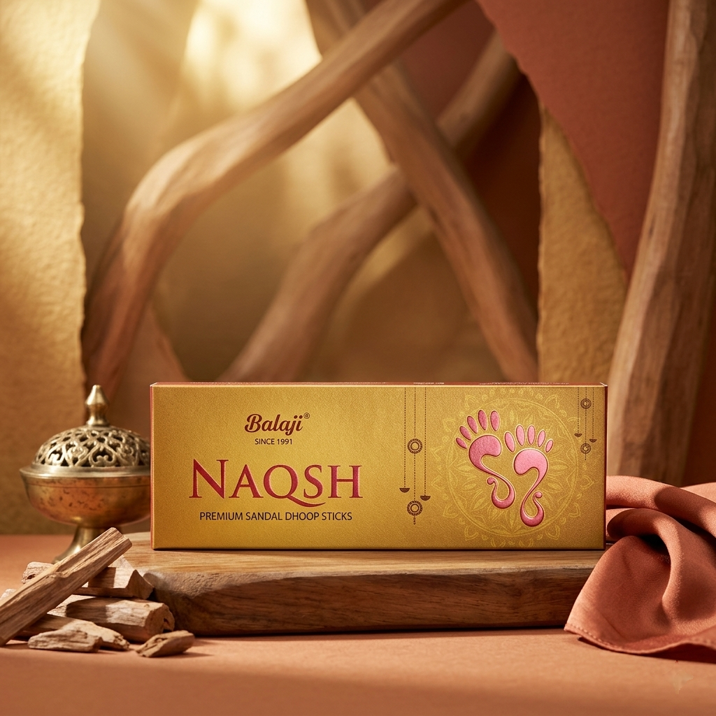 Balaji Agarbatti | Naqsh | Natural flora incense sticks