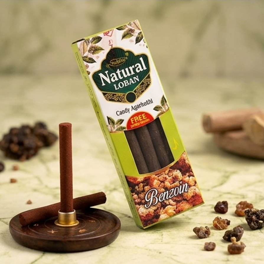 Natural loban Candy incense dhoop sticks by Misbah fragrances