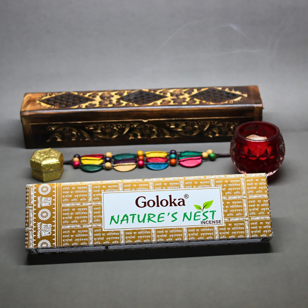 Nature's nest Premium Incense sticks by Goloka
