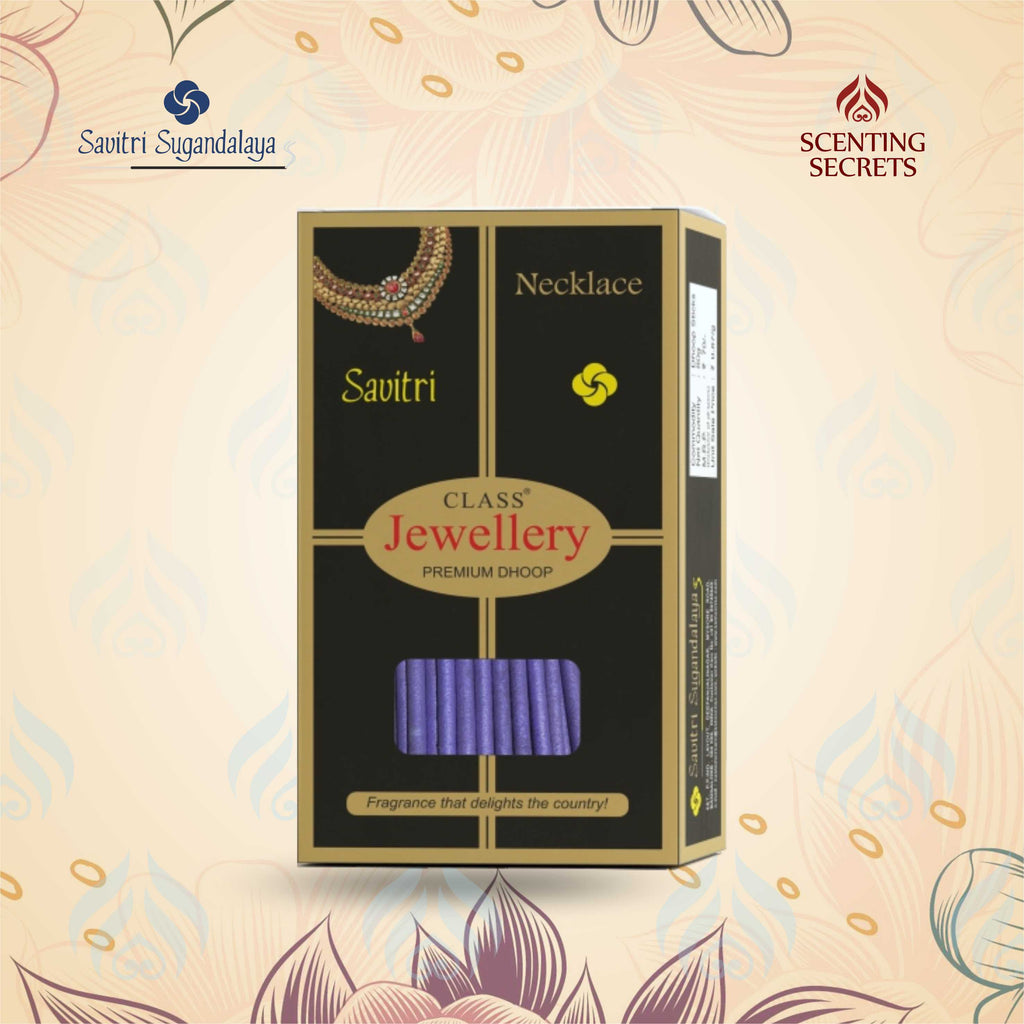 Class Necklace Dhoop Sticks | Jewellery Collection | Savitri Sugandalaya