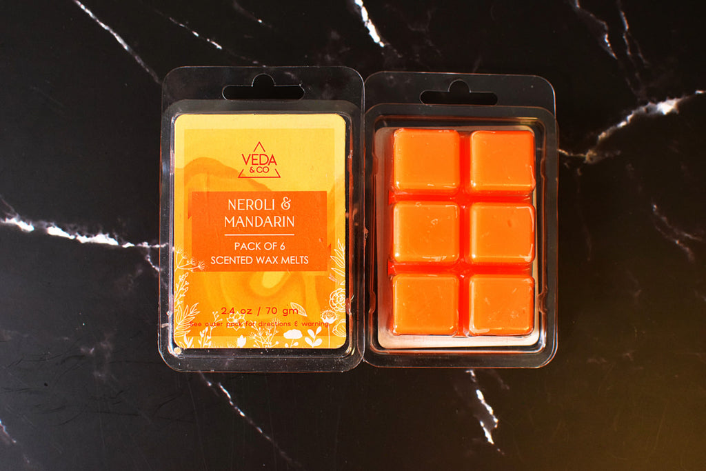 Neroli & Mandarin - Wax melts set by Veda & Co