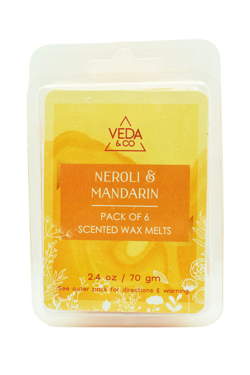 Neroli & Mandarin - Wax melts set by Veda & Co