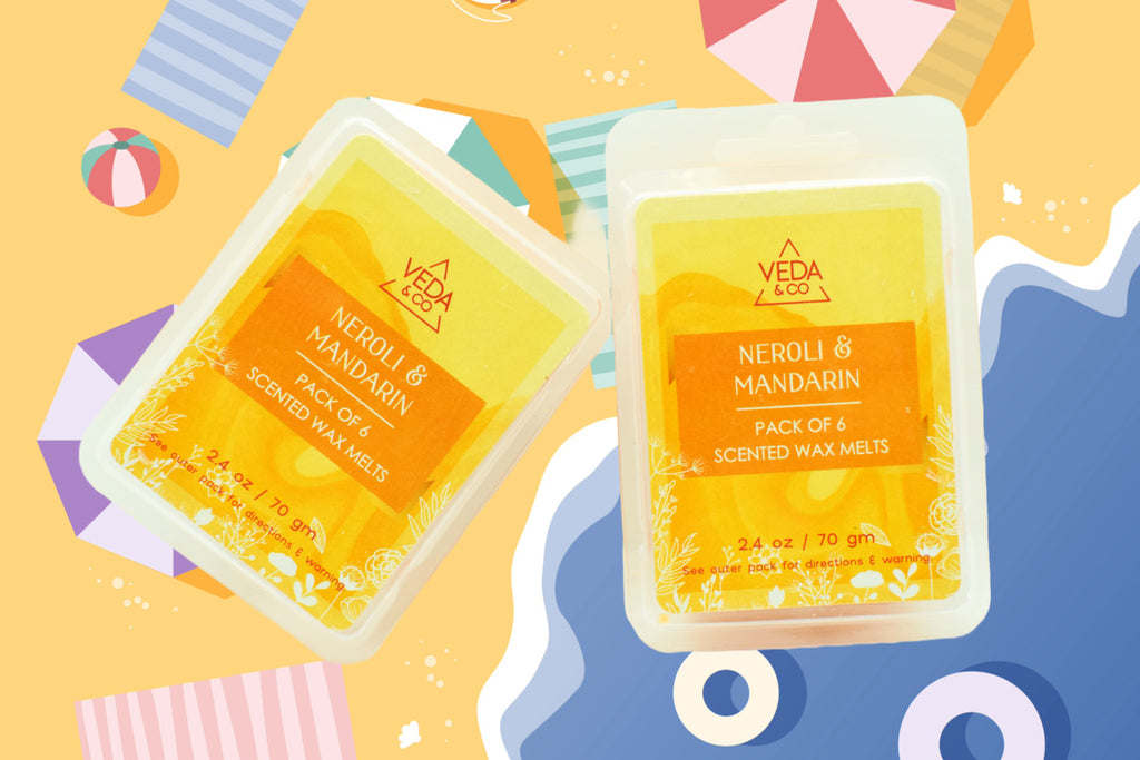 Neroli & Mandarin - Wax melts set by Veda & Co