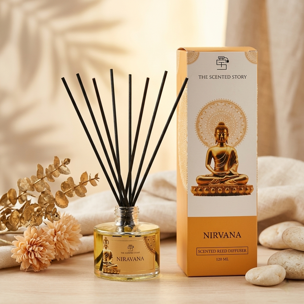 Nirvana Reed diffuser by The Scented story