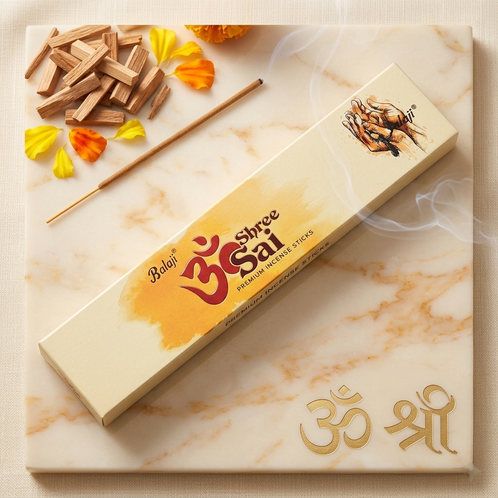 Om Shree sai - Premium incense sticks by Balaji Agarbatti