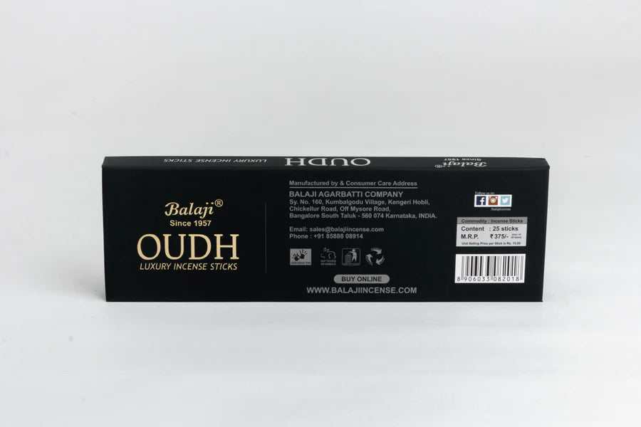 Oudh - Luxury incense sticks by Balaji Agarbatti