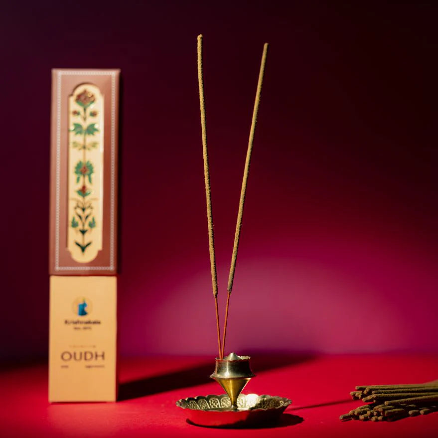 Premium Oudh Luxury Incense sticks by KrishnaKala Wellness