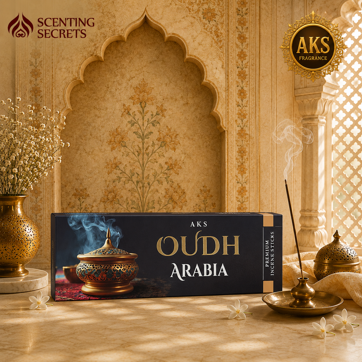 Oudh Arabia |  A K S fragrance | Luxury Incense sticks