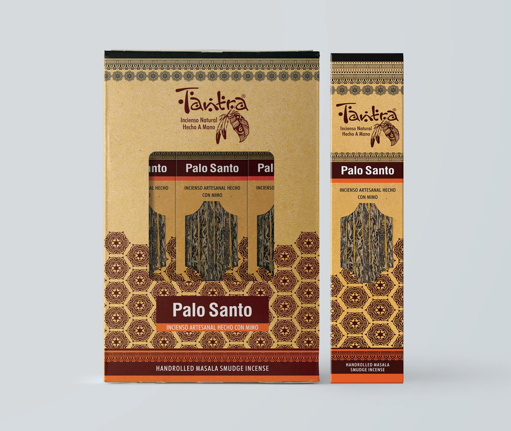 Palo Santo Handrolled Masala smudge Incense sticks by Tantra