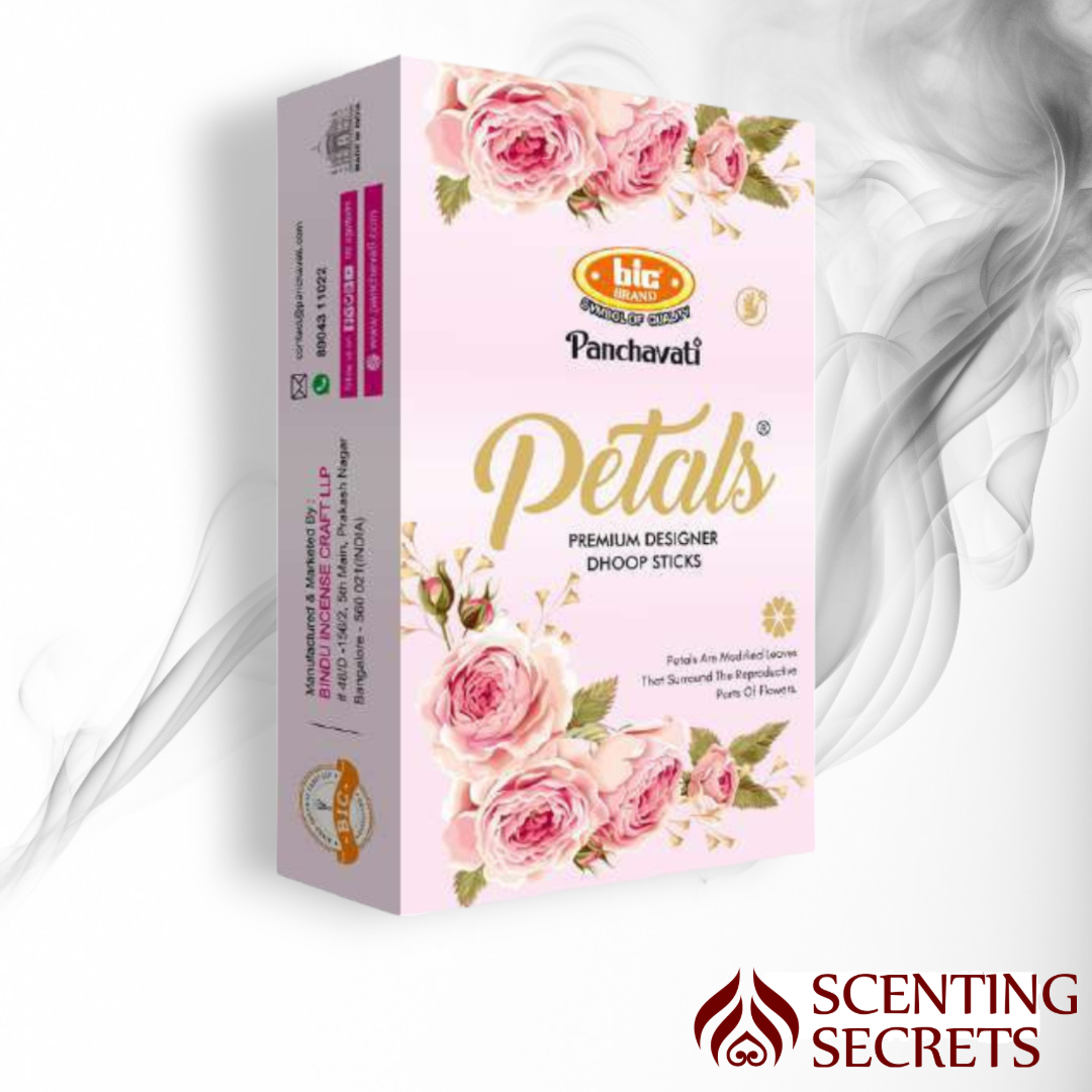 Petals Premium Dhoop sticks  by BIC Panchavati