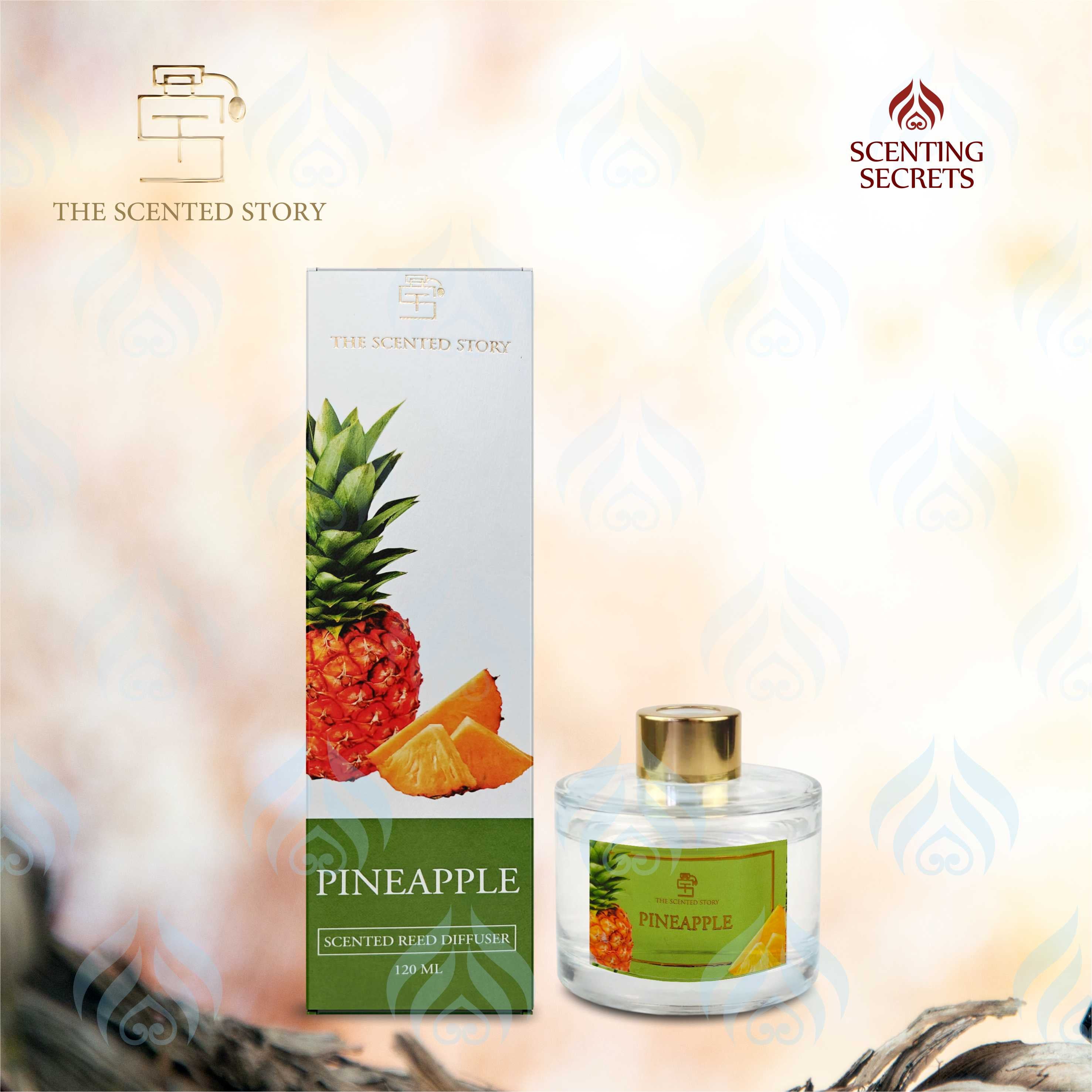 Pineapple Reed diffuser by The Scented story