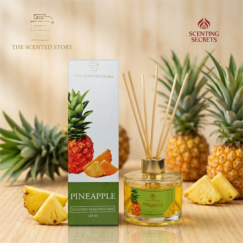 Pineapple Reed diffuser by The Scented story