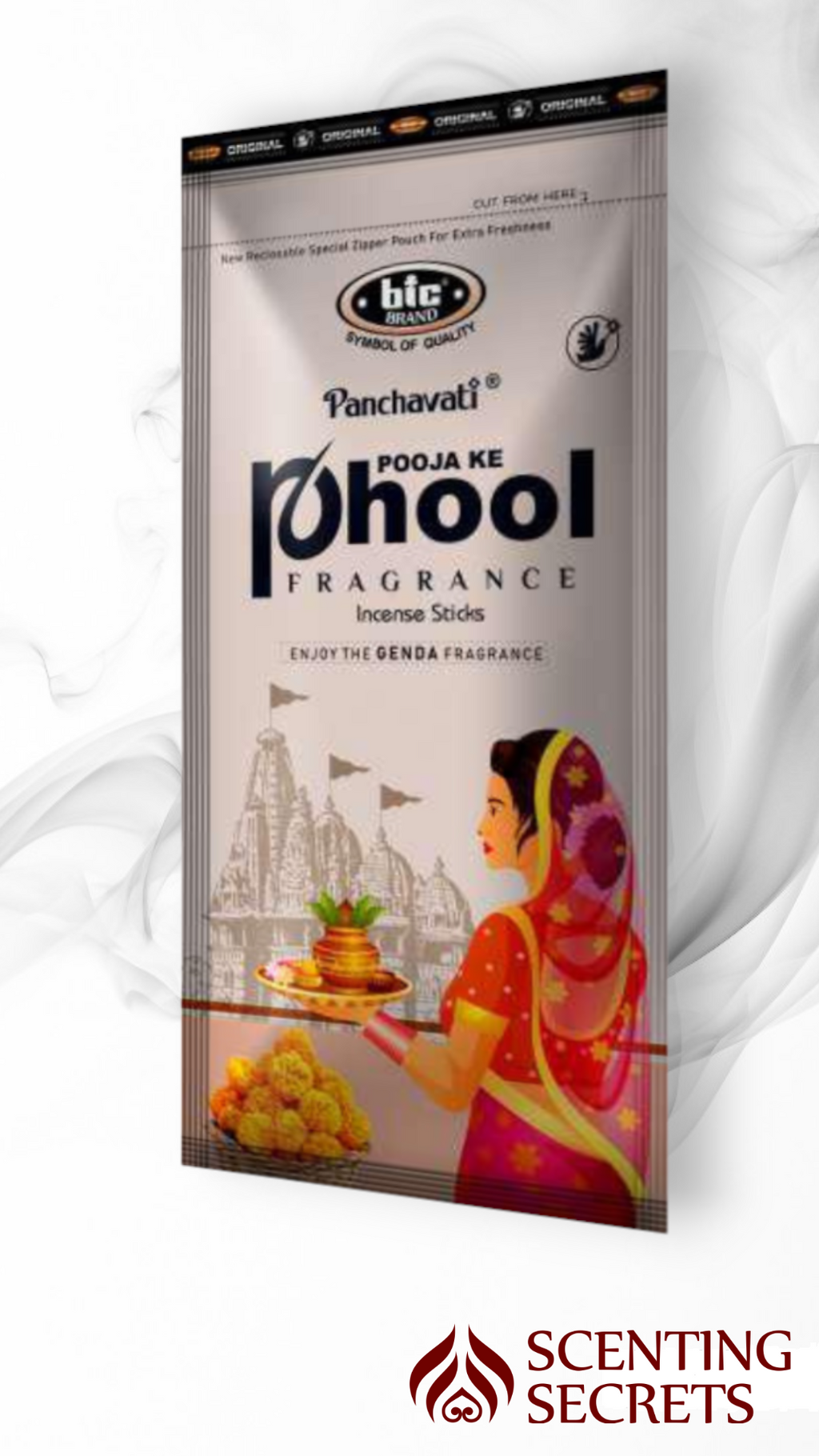 Pooja ke phool Incense sticks by BIC Panchavati