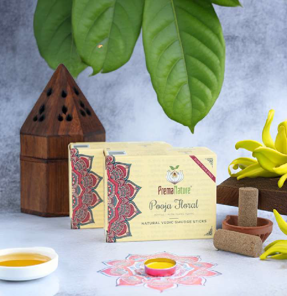 Pooja Floral - Dhoop Sticks from PremaNature