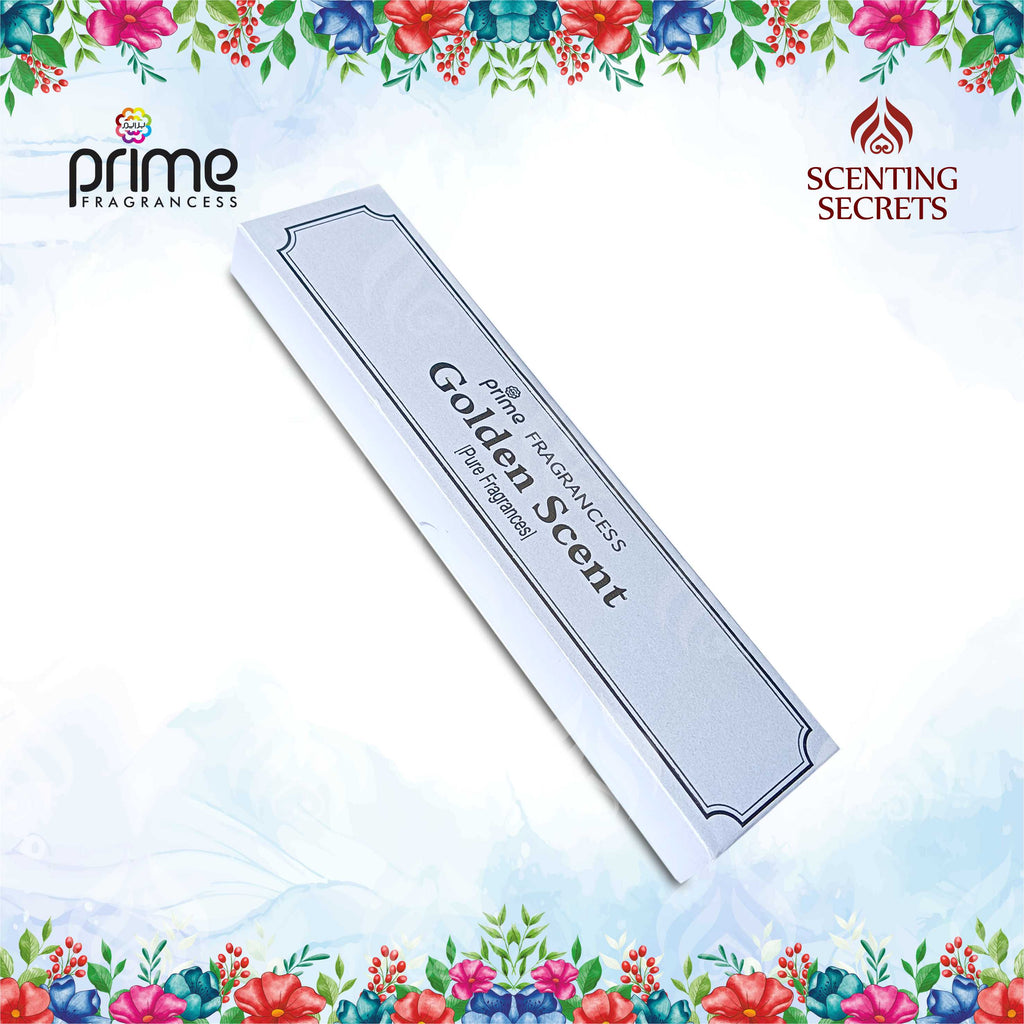 Prime Fragrances | Golden Scent Luxury incense sticks