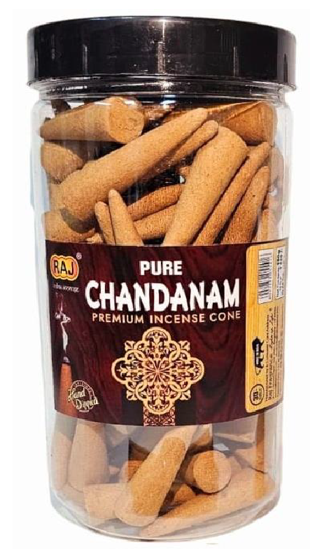 Pure Chandanam Premium Incense cones by Raj Fragrance