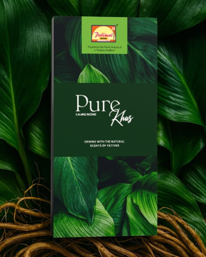Pure Khus :शुद्ध खस -  Luxury Incense sticks by Parimal Mandir