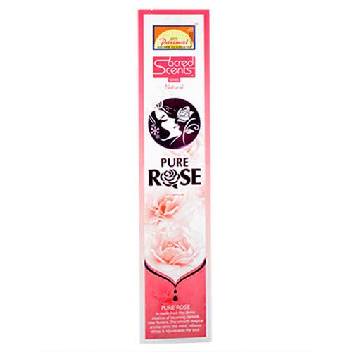 Pure rose : शुद्ध गुलाब - Incense sticks by Parimal mandir