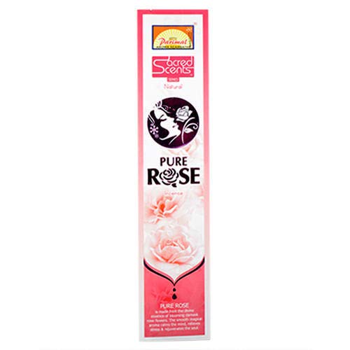 Pure rose : शुद्ध गुलाब - Incense sticks by Parimal mandir