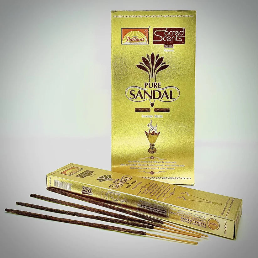 Pure sandal : शुद्ध चंदन - Incense sticks by Parimal mandir