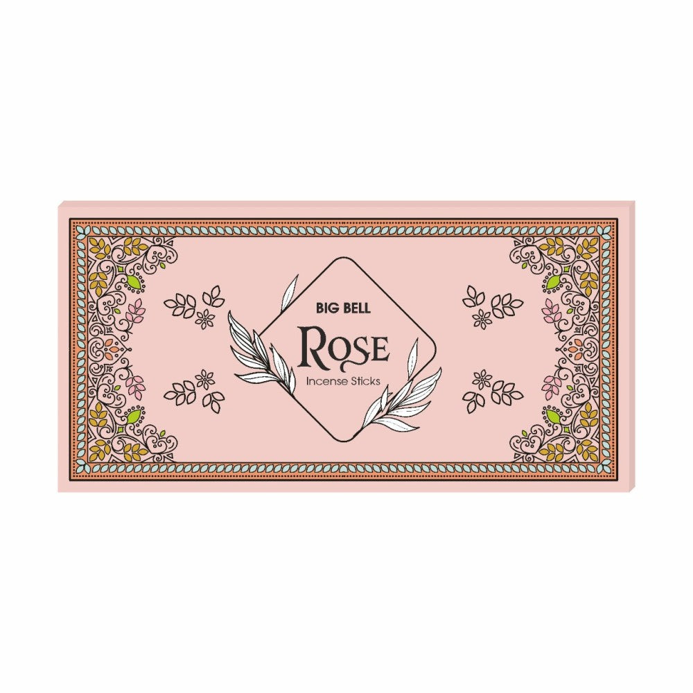 Rose Luxury Incense Sticks by Big Bell Incense