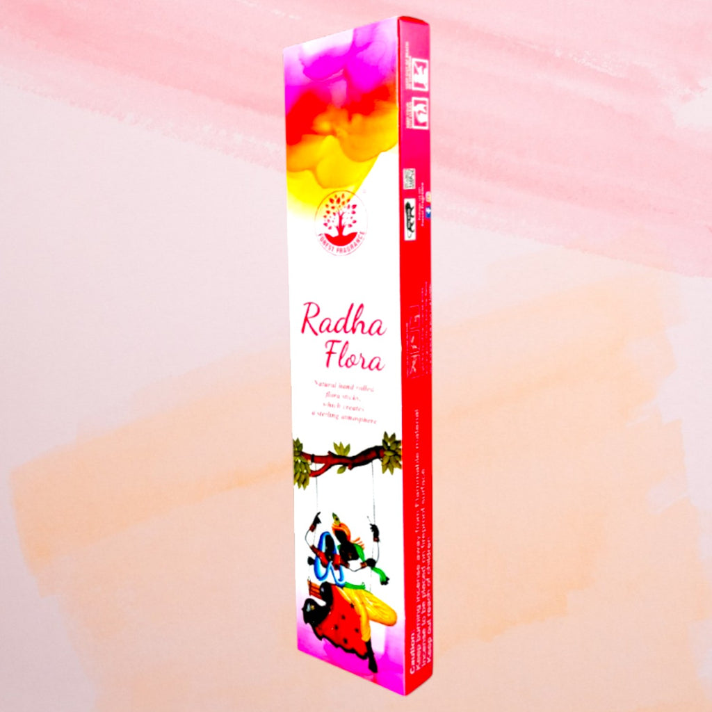 Radha Flora Premium Incense sticks by Forest Fragrance