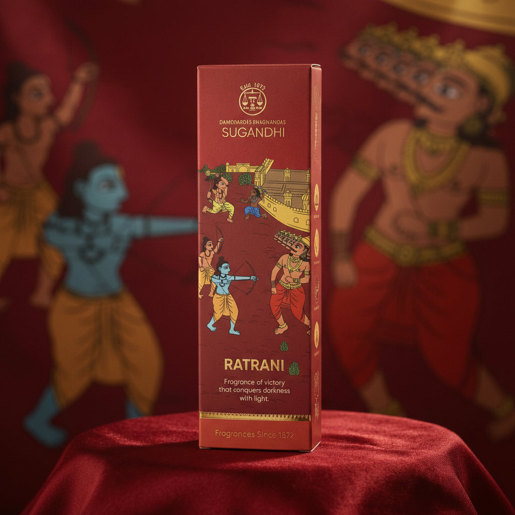 Ratrani Bambooless Incense sticks by Damodardas Bhagwandas Sugandhi